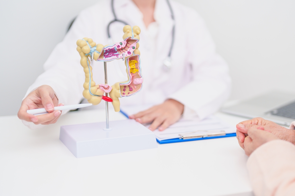 Elderly,Woman,Patient,Consultation,With,Doctor,For,Colon,Disease,,Large